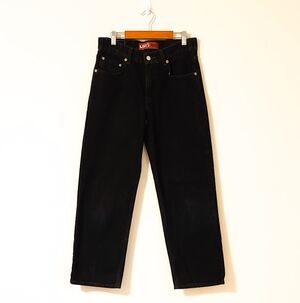 Levi's Black Straight-Leg Jeans